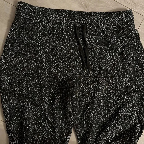 Black Pull On Lounge Pant, Size L - Picture 5 of 8